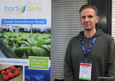 Tuomo Laine kwam over uit Finland, hij is van het Natural Resouces Institute