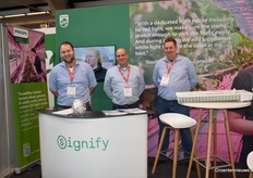 Signify en Philips Horticulture LED solutions met het experts op zachtfruit gebied: Erik Jansen, Peer Hermans en Gert-Jan Goes
