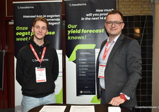 Ties van der Linden en Felix Kirschstein van Hexafarms, hebben een app waar je oa. een oogstprognose mee kunt berekenen