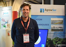 Ook Maarten klein van FocusLed was even zijn ronde aan het doen