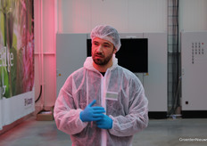 Slaven Ivanovich, Nunhems. Voor deze proef wordt de trostomaat Vitalion van Nunhems geteeld