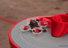 Deze drone had de hoofdrol bij de officiële openingshandeling.