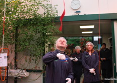 En hop, het Data- en Robolab is geopend. Bekijk hier bewegende beelden.