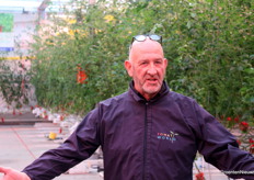 Nico Ammerlaan is de teler van Tomatoworld, al noemt hij zichzelf ook graag met een knipoog 'de wandelende sensor'.