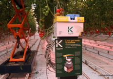 Automatisch systeem voor het openen van nestkasten, de Wireless Beehome van Koppert.