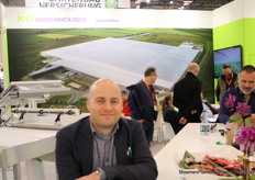 Matthias Haakman (KG Greenhouses, KG Systems). Ze bestaan dit jaar 50 jaar