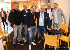 Jeroen van Gaalen (Alweco), Peter den Hartogh (VH Systems), Ton Versteeg (Procul), Lodewijk Wardenburg (Bom Group), Ramon Bol (Alweco) en John Meijer
