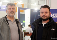 Vader en zoon, Richard en Roel Frenken, promoten de Buisraillift