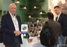 Peter Sallaets van Agaris. De substraatleverancier vestigt de aandacht op de CO₂ Smart Score. 