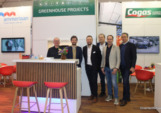 John Vermeulen (Cogas), Rick Keijsers, Morten Krage, Harald van Deest (Ammerlaan Construction), Pascal Janzen (Cogas) en Maurice la Crois (Ammerlaan Construction)