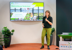 Liesanne Wieleman van Glastuinbouw Nederland over de diverse onderzoeken die onder andere via Kas als Energiebron plaatsvinden
