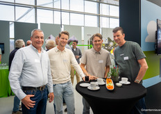 Hans Belt, Thimo Raasveld, Royal Brinkman, Patrick van Dijk en Aad van Kester, Beekenkamp Plants