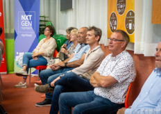 Ook vrienden en familie kwamen langs