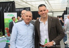 Arie Verloop en Jesper Smits (Koppert)