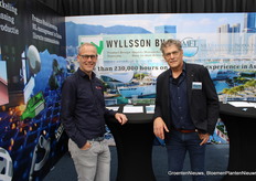 Henk Meulstee (Flier Systems) en Henk Scholten (MFT)