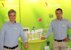 Alwin Scholten en Jesse Jochems (Plantosys)