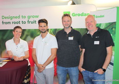 Joyce Rasquin, Federico Puksic, Thomas Peters en Jurgen Verheijen (Grodan)