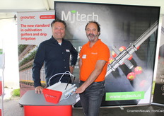 Robin Dirks (Growtec, MJ-Tech) en Theo Slaats (Yield Computer)