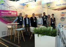 Het SQM Europe team liet bezoekers door middel van een virtual reality bril de locaties in Chili verkennen waar het bedrijf de grondstoffen voor zijn oplossingen vandaan haalt, zoals de Atacama-woestijn.