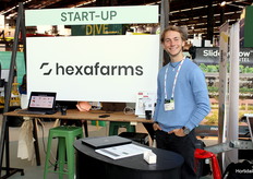 Ties van der Linden, van de Duitse startup Hexafarms