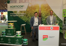 André Silva en Vasco Reis, van het Portugese bedrijf Sicor