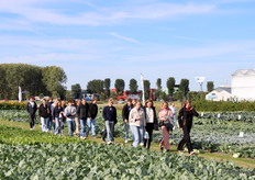 Voor het eerst organiseerde Seed meets Technology Seed meets Talent op beursdag 3. Ook zij brachten een bezoekje aan de demovelden voordat ze konden gaan speeddaten met potentiële werkgevers.