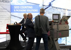 Seed meets Technology was weer een mix van trouw terugkomende bedrijven, zoals hier Cremer Speciaalmachines, en nieuwkomers.