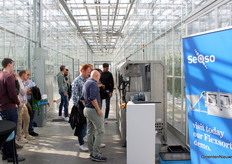 SeQso bracht een Flexsorter mee, die het nodige bekijks trok.