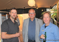 Jochem en Stan van Eekelen (Van Eekelen bv) en Edwin Bross (Ridder)