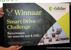 De cheque staat al klaar