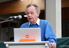 Hortivec kan wel rekenen op subsidies, onder meer van EFRO, namens wie Alain Van Raek sprak. Onder meer klimaatverandering maakt dat telers volgens hem dringend nieuwe tools nodig hebben, en daar kan Hortivec een belangrijke rol in spelen.