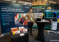 Joost Dirckx, Optiflux, met post-harvest oplossingen voor diverse versproducten, waaronder aardbei