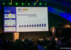 Teun Leenders, Fall Creek, vertelde over de beschikbaarheid van blauwe bessen in de EMEA regio