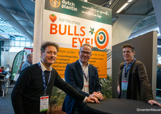 Marc Verkuilen en Paul van Cleef, Vervo, op bezoek bij Wim Roosen, Dutch Plantin