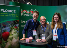 Team Flevo Berry: Jan van Anken, Jan Robben en Manon Colenbrander