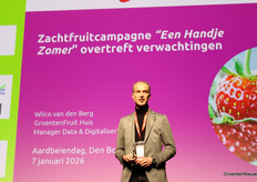 Wilco van den Berg van GroentenFruit Huis besprak het eerste jaar van de zachtfruitcampagne 'Een handje zomer'
