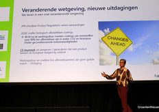 Lianne van Wijk van ICL besprak het effect van veranderende wetgeving op hun productie van meststoffen, zoals Osmocote.