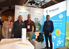 Bioline Agrosciences met Nancy van der Heeden, Wesley Akkermans, Hans van der Pas en Meindert van der Wielen