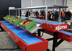 Appels sorteren bij, u raad het al: Sorter.