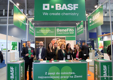 Teamfoto bij BASF