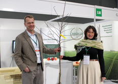 Marcin en Magdalene Hermanowicz vertegenwoordigden Carolus Fruit Trees.