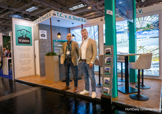 Rob de Hoogh en Vincent van den Dool van TC van den Dool hadden een prima beurs in Essen