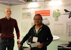 Rainer Stratmann en Rolando Daza, Stratmann