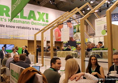 Altijd een volle stand bij Klasmann-Deilmann.