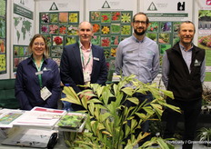 Paula Beadle, Ed Marley, Charles Valin en Kevin Hobbs, Pinnacle Plants International