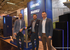 Torsten, Andreas en Alexander vn Lubing en Barku