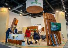 De fraaie stand van Cocogreen