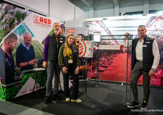 Jean-Luc Ivaldi, Mathilde Scheepers, en Alex van Loon van RED Horticulture