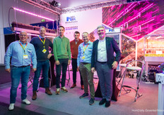 Boudewijn van der Wal op bezoek bij Mechatronix: Koen Vangorp, Edwin Grafe en Franky Van Looveren