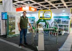 Bij Metasa was Lucas Amft de gelukkige die op de foto mocht